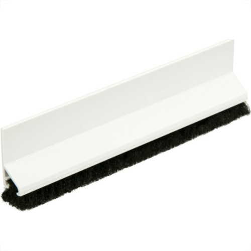 Friso Para Porta Pvc Branco Escova+Fita 80 Friso Para Porta Pvc Branco Escova+Fita 80