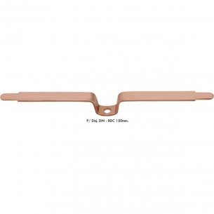 Barramento Transversal Central Din Bdc 150Mm63A 6 - Kit C/10 