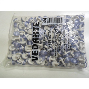 Vedante Pvc+Silicone 3/4''Unoplastic Bola 200Pecas 35 Vedante Pvc+Silicone 3/4''Unoplastic Bola 200Pecas 35