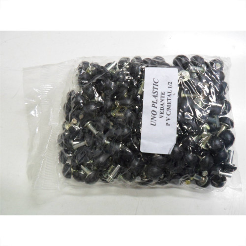 Vedante Metal+Pvc 1/2''Unoplastic Bola 200Pecas 116 Vedante Metal+Pvc 1/2''Unoplastic Bola 200Pecas 116