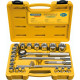 Soquete Tramontina Encaixe Estriado 1/2'' 8 A 32 Com 22Pecas Soquete Tramontina Encaixe Estriado 1/2'' 8 A 32 Com 22Pecas