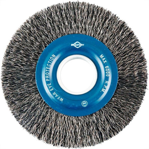 Escova Aco Brasfort Circular Aco Carbono 6X3/4 7241 Escova Aco Brasfort Circular Aco Carbono 6X3/4 7241