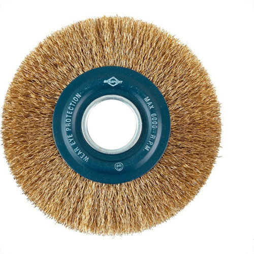 Escova Aco Brasfort Circular Latonada 6X5/8 7246 Escova Aco Brasfort Circular Latonada 6X5/8 7246