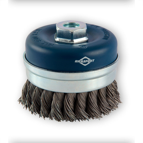 Escova Aco Brasfort Copo Trancada 65Xm14 7262 Escova Aco Brasfort Copo Trancada 65Xm14 7262