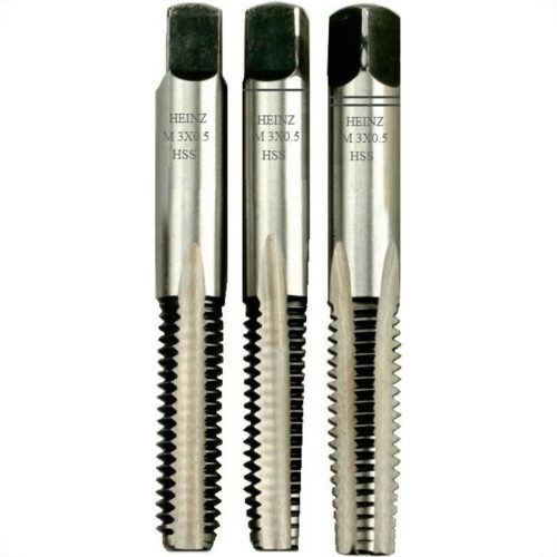 Macho Heinz Aco Rapido Mg 3X0,50Mm 3Pecas Mrh-045 Macho Heinz Aco Rapido Mg 3X0,50Mm 3Pecas Mrh-045