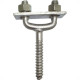 Para-Raio Suporte Para Fita Aluminio Horizontal Rosca Soberba 132 Para-Raio Suporte Para Fita Aluminio Horizontal Rosca Soberba 132