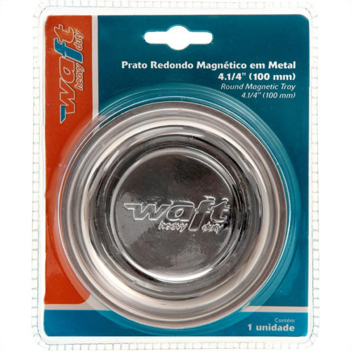Prato Magnetico Waft Metal Redondo 4.1/4'' 6224 Prato Magnetico Waft Metal Redondo 4.1/4'' 6224