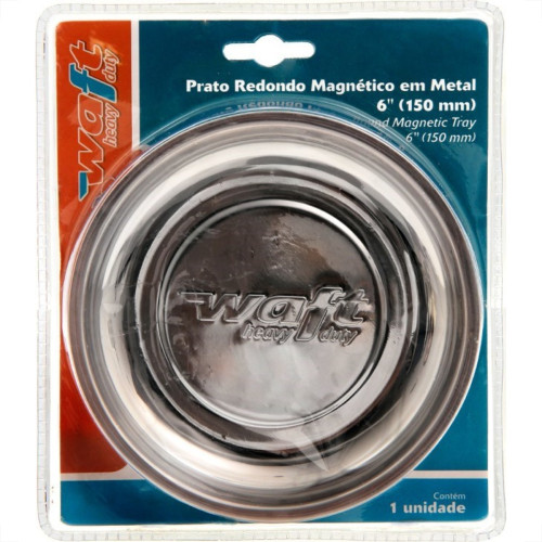 Prato Magnetico Waft Metal Redondo 6'' 6225 Prato Magnetico Waft Metal Redondo 6'' 6225