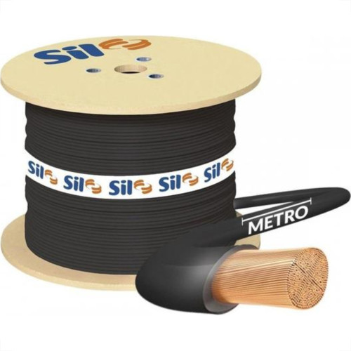 Fio Cabinho Flexivel Sil 750V ''Por Metro'' 50Mm Preto 