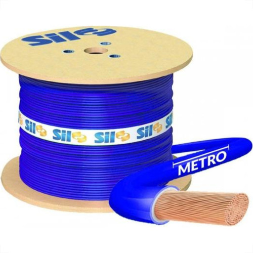 Fio Cabinho Flexivel Sil 750V ''Por Metro'' 50Mm Azul 