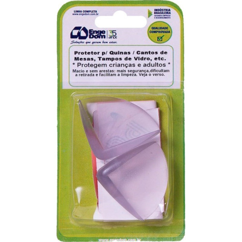 Protetor Canto Mesa Engedom 1,7Cm 2Pecas 2114