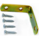 Cantoneira Moveis Zamar Branca 3'' 25 Pecas Cantoneira Moveis Zamar Branca 3'' 25 Pecas