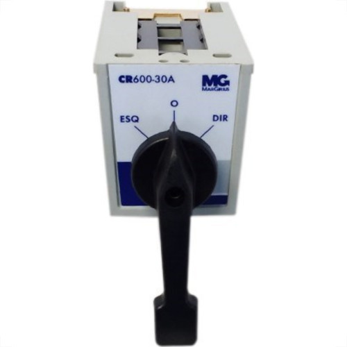 Chave Margirius Cr603 Reversora Alavanca 30A Preta Pa011801 Chave Margirius Cr603 Reversora Alavanca 30A Preta Pa011801