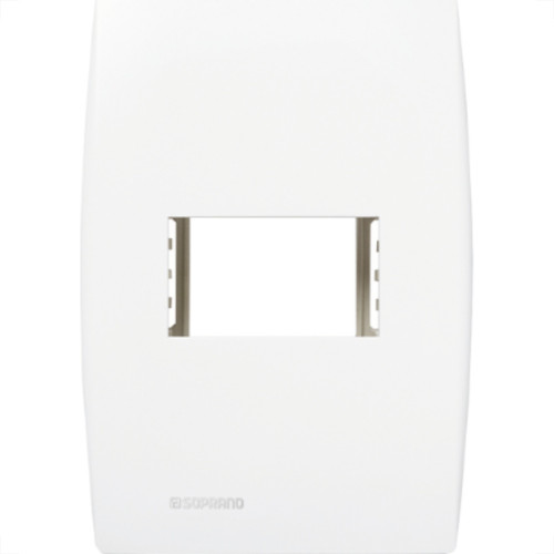 Placa Soprano Ilus 4X2 (1 Modulo Horizontal) 5Tg99023