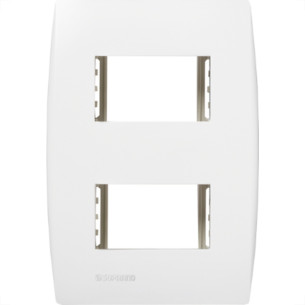 Placa Soprano Ilus 4X2 (2 Modulo Distanciada) 5Tg99025
