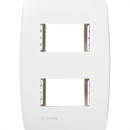 Placa Soprano Ilus 4X2 (2 Modulo Distanciada) 5Tg99025