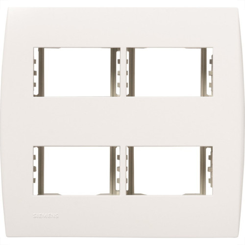 Placa Soprano Ilus 4X4 (4 Modulos Horizontal) 5Tg99032 Placa Soprano Ilus 4X4 (4 Modulos Horizontal) 5Tg99032