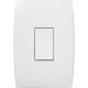 Conjunto Soprano Ilus 4X2 Branco Com Placa(1Paralelo Vertical) 5Ta99043