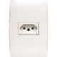 Conjunto Soprano Ilus 4X2 Branco Com Placa(1Tomada 10A) 5Ub99052 Conjunto Soprano Ilus 4X2 Branco Com Placa(1Tomada 10A) 5Ub99052