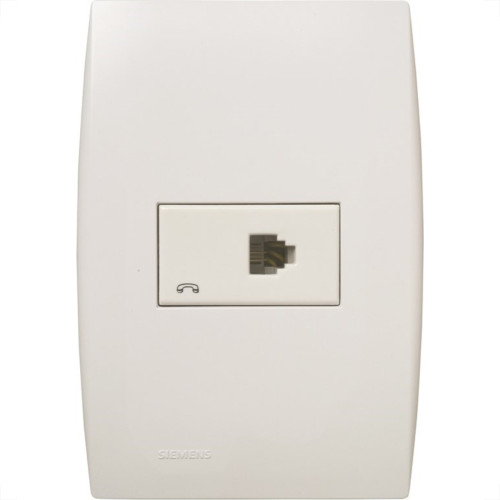 Conjunto Soprano Ilus 4X2 Branco Com Placa(1Rj11) 5Tg99061 Conjunto Soprano Ilus 4X2 Branco Com Placa(1Rj11) 5Tg99061