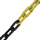 Corrente Pvc Juntalider 10 X 3,6M Amarela/Preta Corrente Pvc Juntalider 10 X 3,6M Amarela/Preta