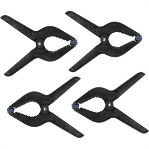 Grampo Rapido Marceneiro Brasfort 2''Nylon 4 Pecas 7352