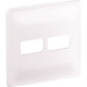Placa Pial Zeffia 4X4 (1+1 Modulo) 680174