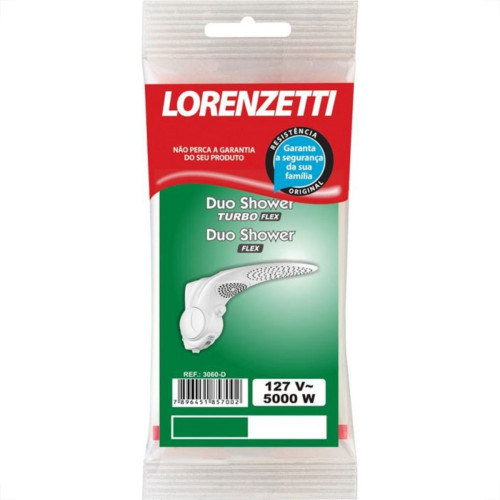 Resistencia Lorenzetti Duo Shower Flex 127V 5000W 3060D Resistencia Lorenzetti Duo Shower Flex 127V 5000W 3060D