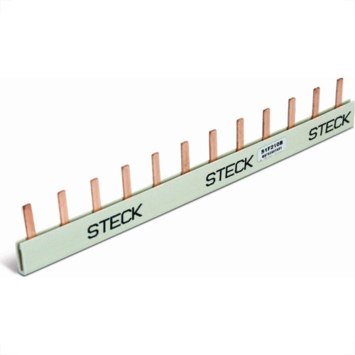Barramento Steck Monofasico 54 Disjuntores Din 80A S1F1000B