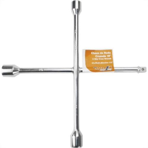 Chave De Roda Cruz Waft Encaixe 1/2 6337 Chave De Roda Cruz Waft Encaixe 1/2 6337
