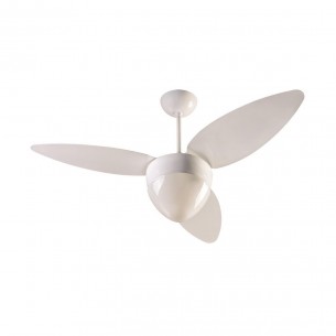 Ventilador Teto Ventisol Aires Branco Com Lustre 127V 130W 382