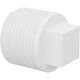 Plug Branco Krona Rosca Rosca 1.1/2'' 296 - Kit C/20 Plug Branco Krona Rosca Rosca 1.1/2'' 296 - Kit C/20