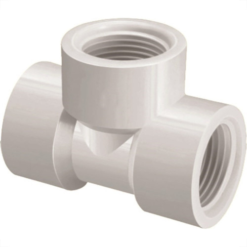 Tee Branco Krona Reducao Rosca Rosca 1X3/4 306 - Kit C/20 Tee Branco Krona Reducao Rosca Rosca 1X3/4 306 - Kit C/20