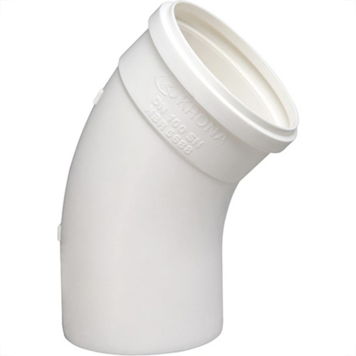 Curva Esgoto Krona 100Mm X 45 Curta 729 - Kit C/20 Curva Esgoto Krona 100Mm X 45 Curta 729 - Kit C/20