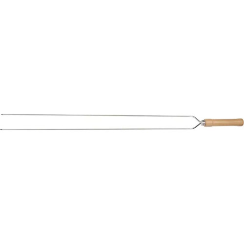 Espeto Para Churrasco Mor Duplo 55Cm Espeto Para Churrasco Mor Duplo 55Cm