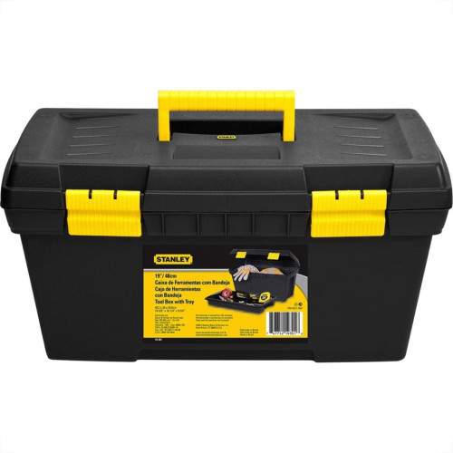 Caixa Ferramenta Stanley Plastica 19'' Fecho Plastico 19-301 Caixa Ferramenta Stanley Plastica 19'' Fecho Plastico 19-301