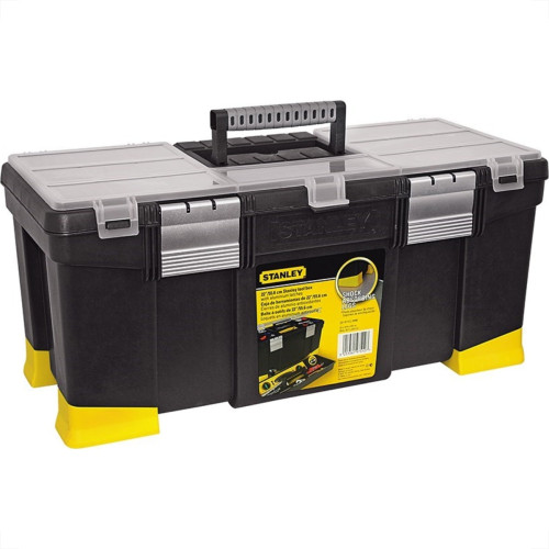 Caixa Ferramenta Stanley Plastica 22'' Profissional + Organizador 22-080 Caixa Ferramenta Stanley Plastica 22'' Profissional + Organizador 22-080