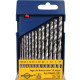 Broca Aco Rapido Brasfort 1,5 A 6,5 13 Pecas 7519 Broca Aco Rapido Brasfort 1,5 A 6,5 13 Pecas 7519