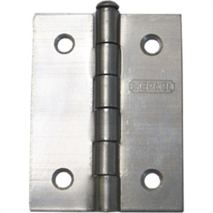 Dobradica Merkel Ferro Polido 2'' 184 - Kit C/24