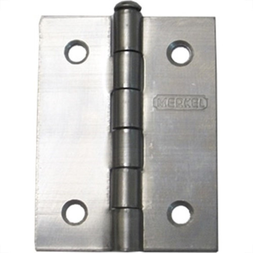 Dobradica Merkel Ferro Polido 2'' 184 - Kit C/24