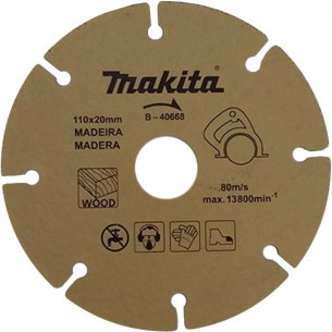 Serra Circular Tungstenio Makita 110 Para Madeira B-40668