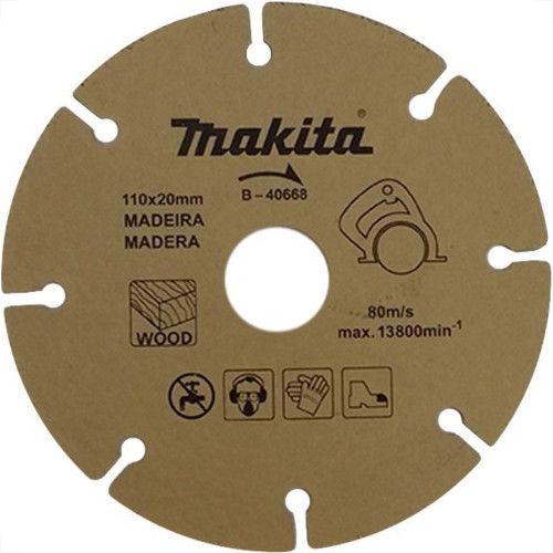 Serra Circular Tungstenio Makita 110 Para Madeira B-40668 Serra Circular Tungstenio Makita 110 Para Madeira B-40668