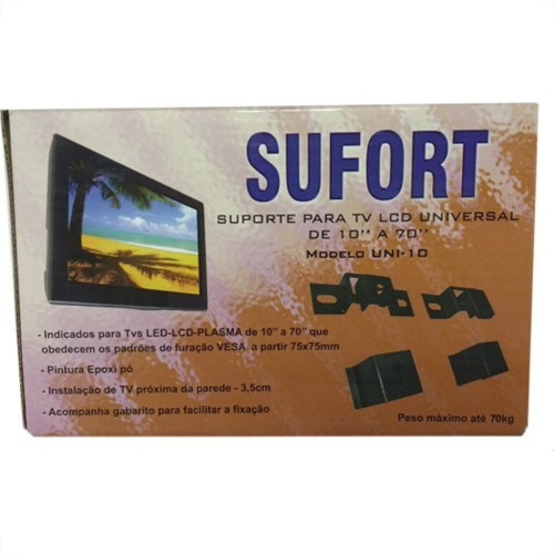 Suporte Tv Sufort 10/80 Universal Uni-10 Suporte Tv Sufort 10/80 Universal Uni-10
