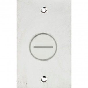 Placa Piso Inox 4X2 Rosca Pi42Ro Placa Piso Inox 4X2 Rosca Pi42Ro