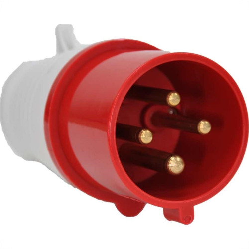 Pino 3 Polos+Terra Jng 380V 32A Verm 52857 Pino 3 Polos+Terra Jng 380V 32A Verm 52857