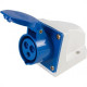 Tomada Externa Jng 2 Polos +Terra 63A 220V Azul 52864 Tomada Externa Jng 2 Polos +Terra 63A 220V Azul 52864