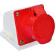 Tomada Externa Jng 2 Polos +Terra 32A 380V Vermelha 53604 Tomada Externa Jng 2 Polos +Terra 32A 380V Vermelha 53604