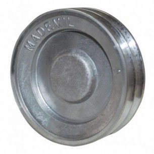 Polia Aluminio Mademil ''A'' 2 Canais 2.3/8''/60 Pal60A2 Polia Aluminio Mademil ''A'' 2 Canais 2.3/8''/60 Pal60A2