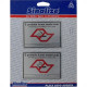 Placa Sinalizacao Aluminio 07X10 ''Proibido Fumar'' 2 Pecas 100Dj Placa Sinalizacao Aluminio 07X10 ''Proibido Fumar'' 2 Pecas 100Dj
