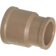 Luva Marrom Krona Liso Liso Reducao 110Mm X75Mm 589 - Kit C/4 Luva Marrom Krona Liso Liso Reducao 110Mm X75Mm 589 - Kit C/4